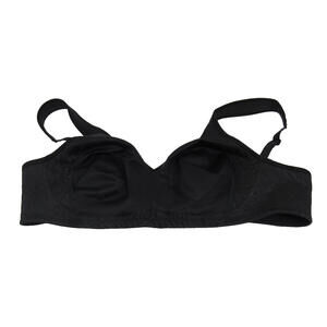 Warner's Black Full Coverage Full Support Underwire Bra Size 40B